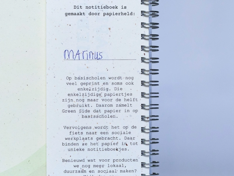 GreenSide working locally with social workplaces and paper collection points | Waste Alchemists