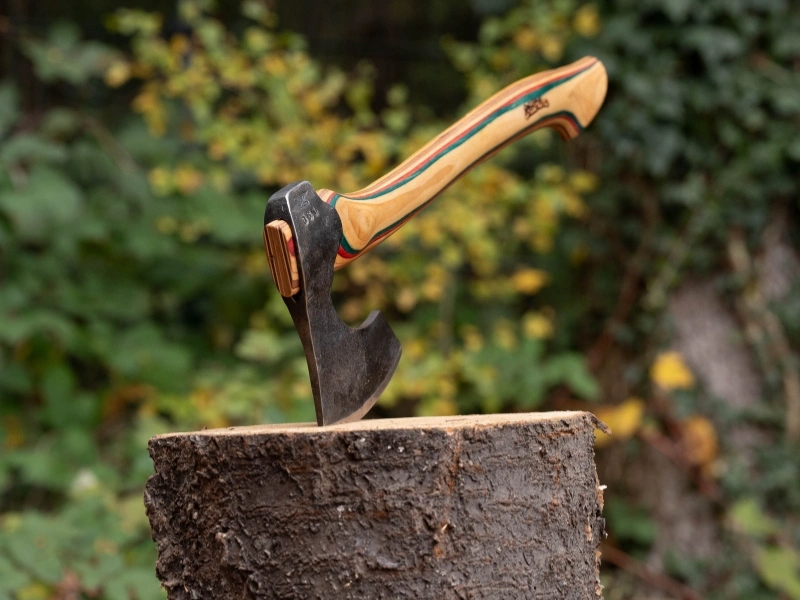 The slider shows the clear transformation at the heart of Skateriors: snapped decks and worn boards turned into functional objects while keeping their layered colours and history visible.