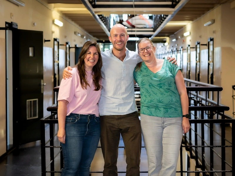 Portrait of Angela and Mirjam, founders of Twisted Jams, in their Utrecht kitchen | Waste Alchemists