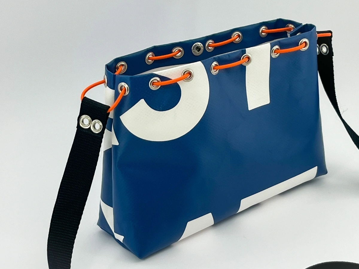 Make your own bag from festival banners by Studio Fiep | Waste Alchemists