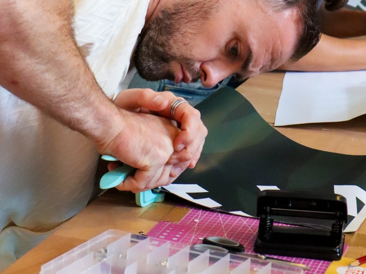 Make your own bag from festival banners by Studio Fiep | Waste Alchemists