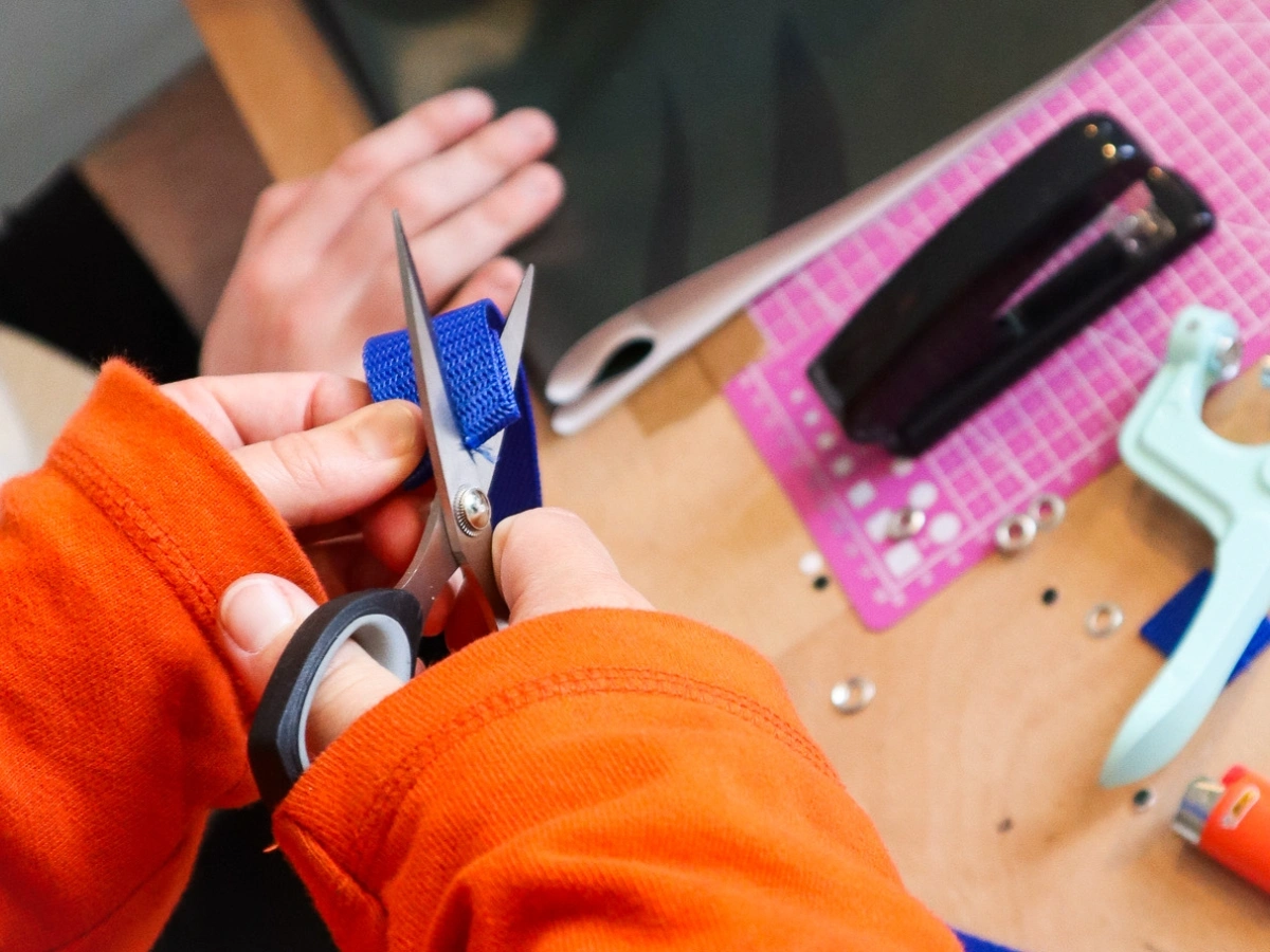 Make your own bag from festival banners by Studio Fiep | Waste Alchemists