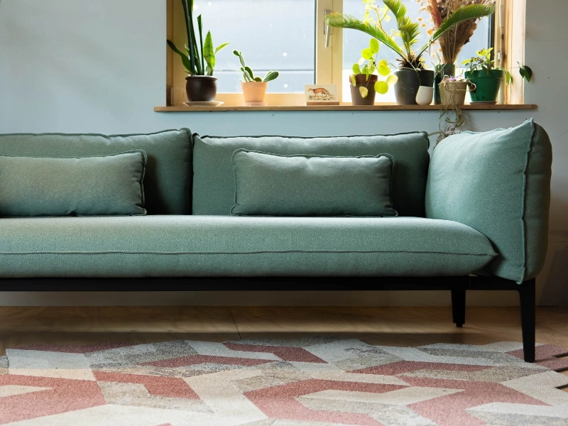 From rescued Dutch wool and recycled textiles to a modular circular sofa by Kairos | Waste Alchemists