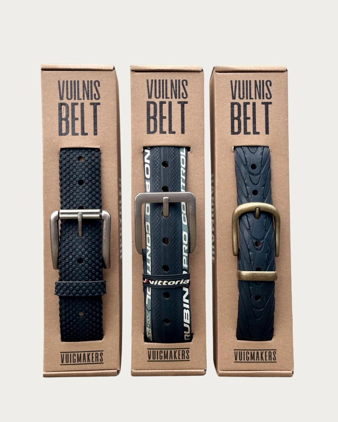 Belts from Bike Tires by Vuigmakers | Waste Alchemists 2