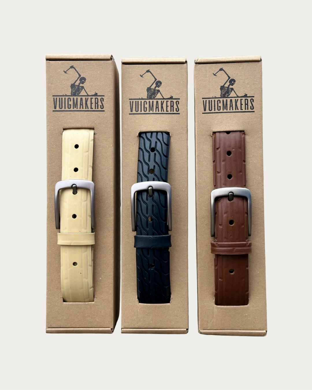 Belts from Bike Tires by Vuigmakers | Waste Alchemists 6