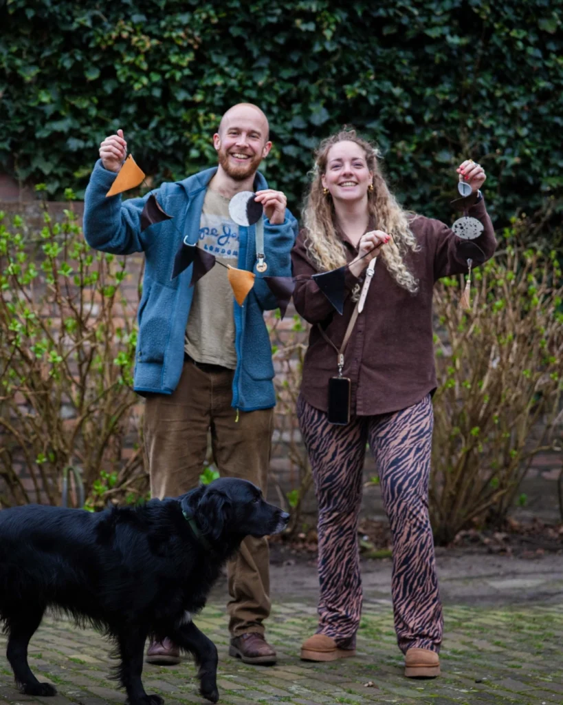 Portrait of Imke from Mooza and Sam from Waste Alchemists