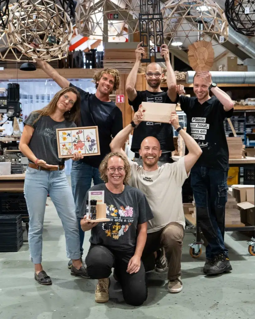 Cor Wobma and Binthout team with Samuel Wagner | Binthout x Waste Alchemists