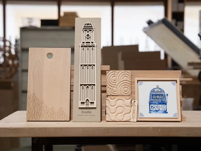 Products from discarded wood | Binthout x Waste Alchemists