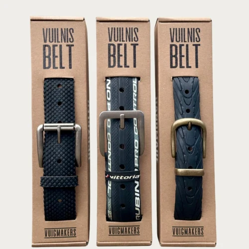 Belts from Bike Tires by Vuigmakers | Waste Alchemists 2