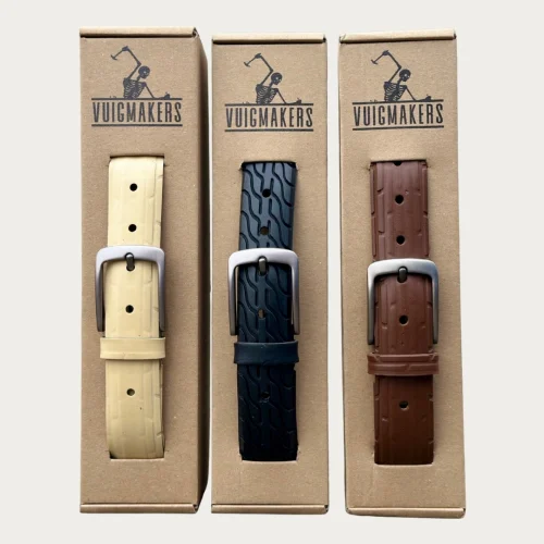 Belts from Bike Tires by Vuigmakers | Waste Alchemists 6